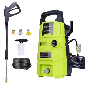 Runinmist 742346971278 Electric Pressure Washer 1800psi 1.6gpm Portable Power With