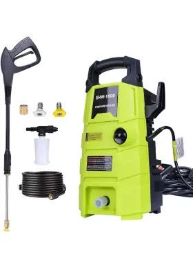Ehw-1800 Runinmist 1800 Psi 1.6gpm Corded Electric Pressure Washer 20ft Hose 35ft Cord