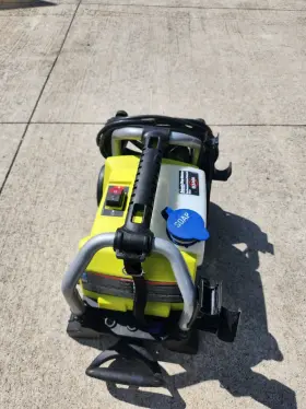 Ryobi-1900 Ryobi 046396033383 1900 Psi 1.2 Gpm Cold Water Wheeled Electric Pressure Washer For Parts Or #2