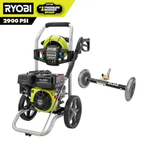 2900 Ryobi 313101746792 Psi 2.5 Gpm Cold Water Gas Pressure Washer With 212cc Engine And Broo