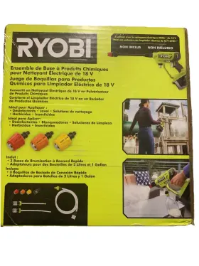 Ryobi 445042481463 18v Power Cleaner Chemical Nozzle Kit Open Box New Condition