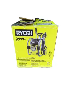Ryobi 445048049063 2000 Psi 1.2 Gpm Electric Pressure Washer Corded Cold Water Cleaner