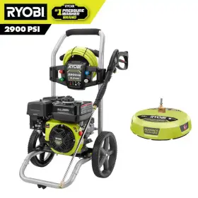 2900 Ryobi 711181134735 Psi 2.5 Gpm Cold Water Gas Pressure Washer With 212cc Engine And 15 Inch Sur
