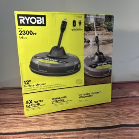 Ryobi 726084943223 New 12in 2300 Psi Pressure Washer Surface Cleaner Patio Driveway Concrete