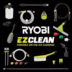 Ryobi 744759878281 Hp 18v Brushless Ezclean 600 Psi 0.7 Gpm Cordless Cold Water Cleaner #2