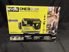 Pblhv704k Ryobi New 18v Brushless Cordless Swiftclean Mid-size Spot Cleaner