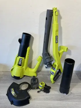 Pclck201k Ryobi R 20-7 18v One 2-tool Combo Kit String Trimmer And 250 Cfm Blower #2