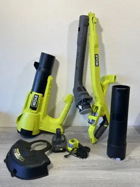 Pclck201k Ryobi R 20-7 18v One 2-tool Combo Kit String Trimmer And 250 Cfm Blower #3