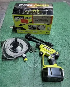Ry120352k Ryobi 18-volt 320 Psi 0.8 Gpm Cold Water Cordless Power Cleaner