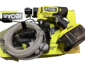 Ry121850 Ryobi Hp 18v Brushless Ezclean 600 Psi 0.7 Gpm Cordless Cold Water Power