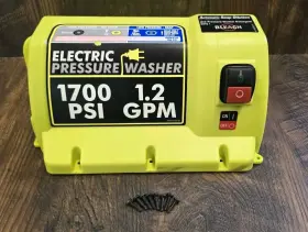 Ry14122 Ryobi Oem Electric Pressure Washer Top Cover With On/off Switch And Screws