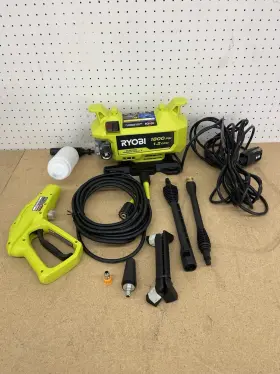 Ry141803 Ryobi 1800 Psi 1.2 Gpm Cold Water Corded Electric Pressure Washer