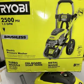 Ry142500 Ryobi 2500 Psi 1.2 Gpm High Performance Cold Water Electric Pressure Washer B611