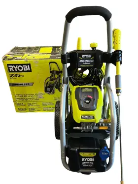 Ry143011vnm Ryobi 3000 Psi 1.1 Gpm Cold Water Electric Pressure Washer