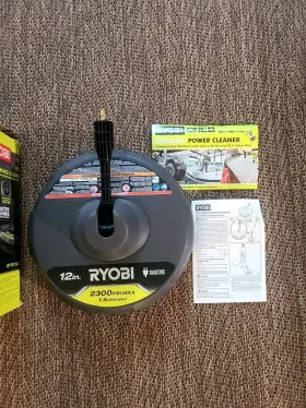 Ry31012 Ryobi 12 Inch 2 300 Psi Electric Pressure Washers Surface Cleaner In Box #2
