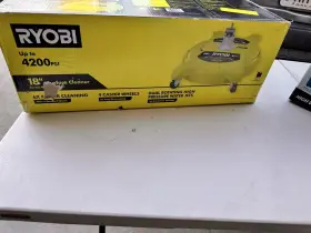 Ry31018vnm Ryobi Pressure Washer Surface Cleaner 18 In 4200 Psi Quick Connect Caster Wheels