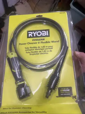 Ry3112fw Ryobi Ezclean Power Cleaner 6ft Flexible Wand New