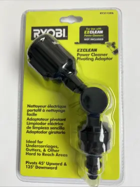 Ry3112pa Ryobi Ezclean Power Cleanerpivoting Adapter Quick Connect D34