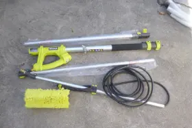 Ry31ep26 Ryobi 18 Ft. Extension Pole With Brush For Pressure Washer