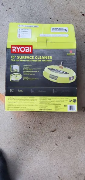 Ry31sc01vnm Ryobi Ry31sc01 15 Inch 2500- 3300psi Surface Cleaner