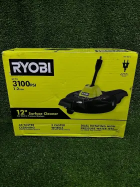 Ry31sc312 Ryobi 12 Inch Surface Cleaner For 3100 Psi Electric Pressure Washer