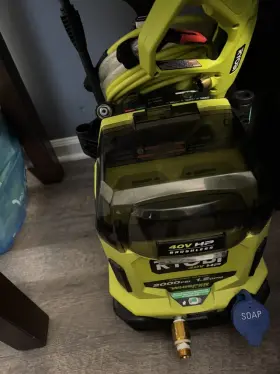 Ry40306btl Ryobi Cordless Pressure Washer 40v 2000psi