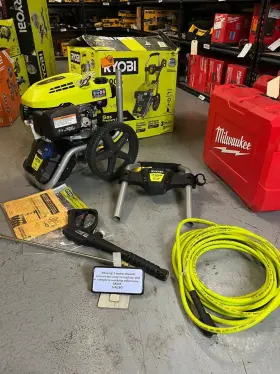 Ry803023a Ryobi Missing Two Motor Mount Screws 3100 Psi Gas Pressure Washer Honda Gcv167 E