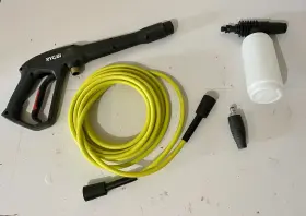 Ryob2000 Ryobi Ryobi-pressure Washer Kit-new/used-2000psi Gun/hose/spray Tip/soap Bottle