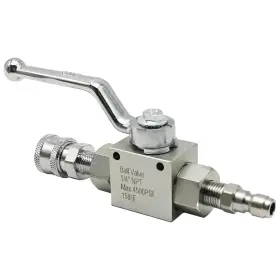 Fnqtj1180 Saihisday Ball Valve Kit 1/4 Inch 4500 Psi High Pressure Quick Disconnect Power Washer Hose