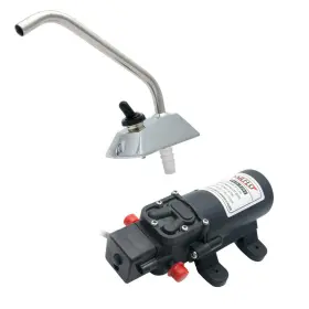 Bp002001 Sailingflo 12v Pressure Diaphragm Pump With 360 Spin Faucet/tap And Switch F