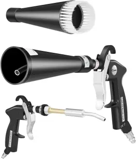 Hcl-15a-2 Saker Dry Cleaning Gun Car Air Blow Quickly 2 Nozzles