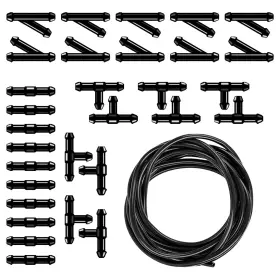Samwingear-qxrg01 Samwingear 30pcs Windshield Washer Hose Repair Kit 13.1ft/4m Car Fluid Conn Samwingear-qxrg01 Samwingear 30pcs Windshield Washer Hose Repair Kit 13.1ft/4m Car Fluid Conn