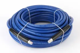 Sch-crpt-04-150 Schieffer Co. 3000 Psi 1/4 Inch X 150ft Blue Non Marking Carpet Cleaning Hose 250 Degree