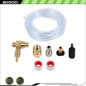 Cnb180fg196d36 Scitoo For Pressure Washer With Siphon Hose 4500 Psi Black Nozz Downstream Injector Set