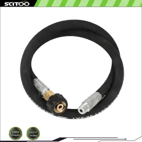 Cnb180fg213d22 Scitoo 3ft Pressure Washer Whip Hose 3/8 Inch Jumper With Swivel Steel Connector