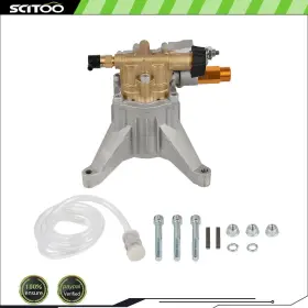 Scitoo Cnb180fg215d20 7/8 Inch Shaft Vertical Pressure Washer Pump 3200 Psi 2.5 Gpm For Power Washers