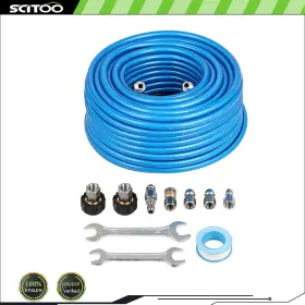 Cnb180fg218d18 Scitoo 5800 Psi Pressure Washer Sewer Jet Kit 100ft 1/4 Inch Upgraded Pu Hose Blue New Cnb180fg218d18 Scitoo 5800 Psi Pressure Washer Sewer Jet Kit 100ft 1/4 Inch Upgraded Pu Hose Blue New