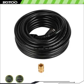 Cnb180fg225d13 Scitoo 50ft 3200psi 3/8 Inch M22-14mm Replacement High Power Pressure Washer Hose Black