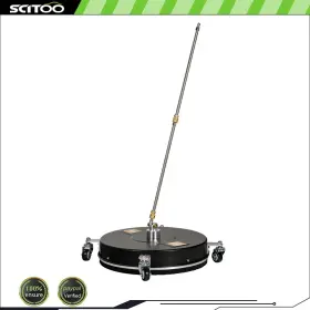 Cnb180fg523d7 Scitoo 18.5 Inch Black Pressure Washer Surface Cleaner With 4 Wheels Stainless Steel 4000 Psi