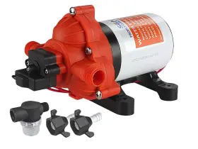 Seaflo 039923319654 Water Diaphragm Self Priming Pump 3.0 Gallons/min 10.6 Lpm 45 Psinew