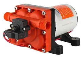 Seaflo 793945652983 42 Series 12v 4.0 Gpm 55 Psi Water Pressure Diaphragm Pump Internal Bypas