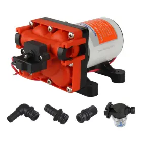 Sfdp1-030-055-43 Seaflo 43-series Water Pressure Diaphragm Pump - 12v Dc 3.0 Gpm 55 Psi With Adjust