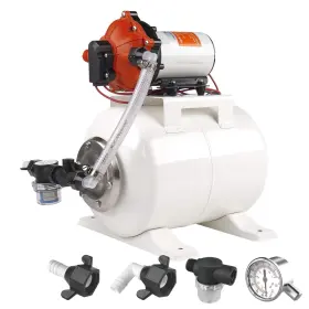 Sfwsk1-055-060-55 Seaflo 55 Series Water Pump And Accumulator Tank System 12v Dc 5.5 Gpm 60 Psi