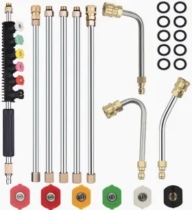 Selkie 781829702190 Pressure Washer Extension Wand Upgrade Power Lance With Spray N
