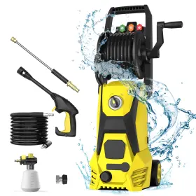 Sen-qii 717020385337 Electric Pressure Washer - 4500psi 3.2gpm 20ft Hose 35ft Power Cord 4 Differe