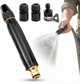 Shellfairy 711181054279 High Pressure Power Washer Nozzle With Connector Set Upgraded Hose Sprayer For