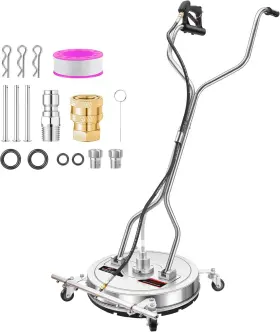 6pwsc4001 Shop 20 Inch Stainless Steel Pressure Washer Surface Cleaner With 5 Nozzles 4000 Psi