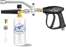 Si Great 711181662535 Foam Cannon For Pressure Washer Selkie Dual Connector Accessory Kit