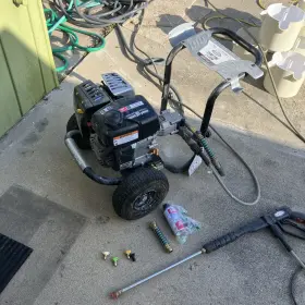 Ms60763-s Simpson 60763 6.5hp Megashot 3100 Psi Gas Pressure Washer 2.3 Gpm Bin