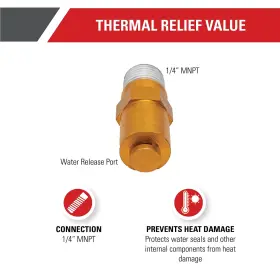 7101359 Simpson 636893406546 Cleaning Thermal Valve For Gas Powered Pressure Washer Pumps Gold #2
